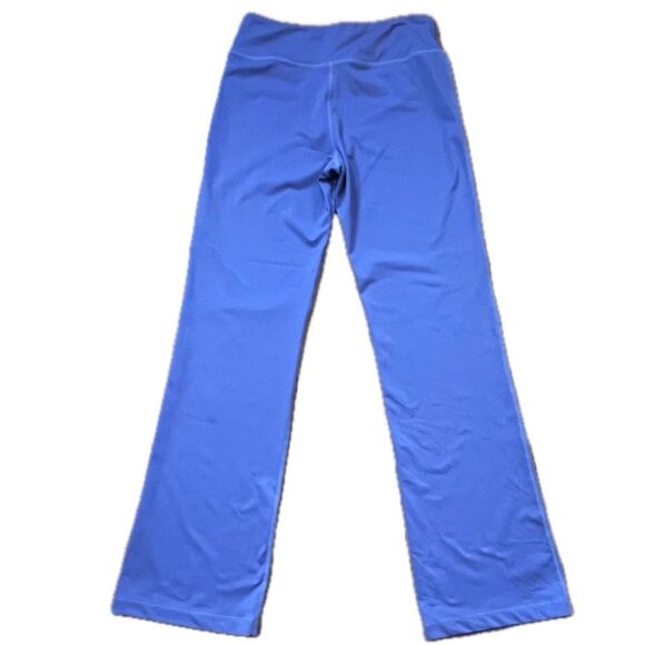 Amazon Hiskywin Full Length Wide Leg Leggings Purple Lilac Medium - Picture 2 of 7